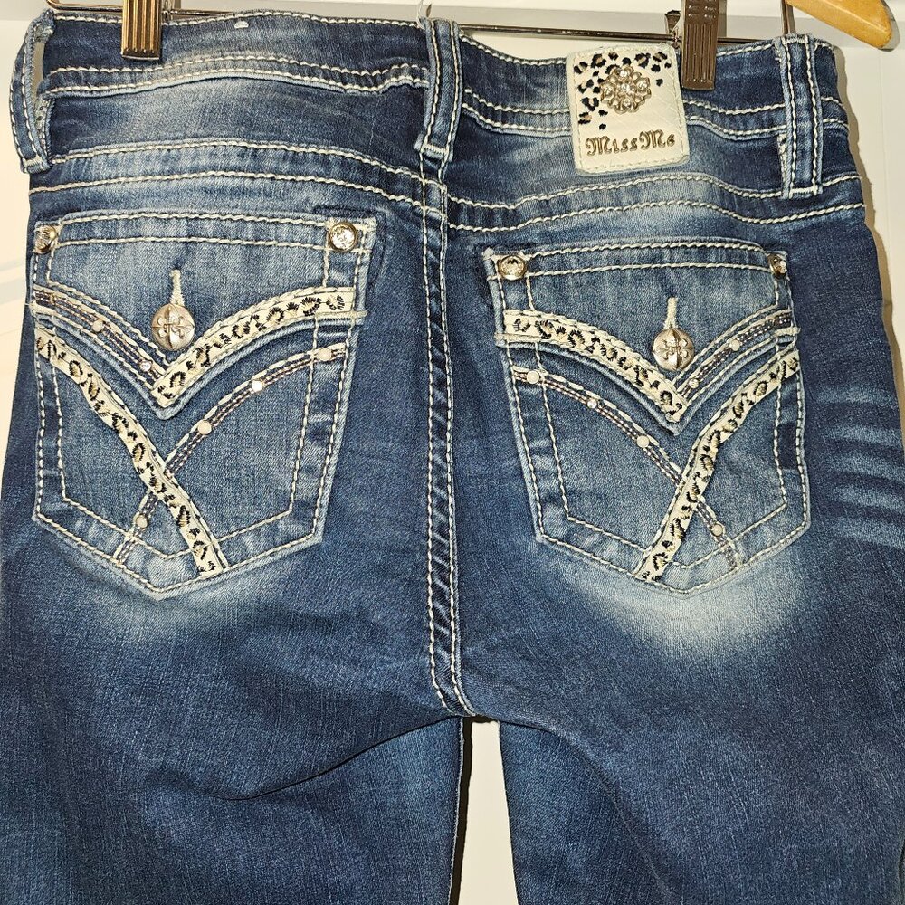 Women's Miss Me X-Torn Bootcut Jean Size 28/34